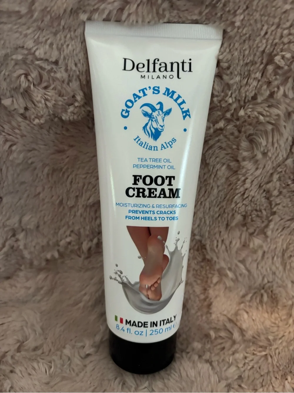 NEW!! BUNDLE OF 5!! Delfanti Goats Milk Foot Cream, 3 Masks, & Foot Butter